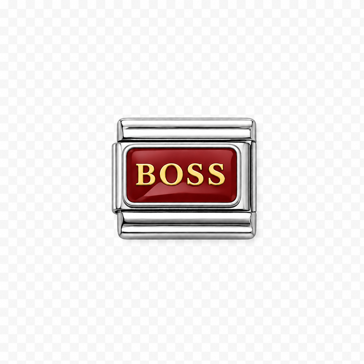 Boss Italian Charm — Silver