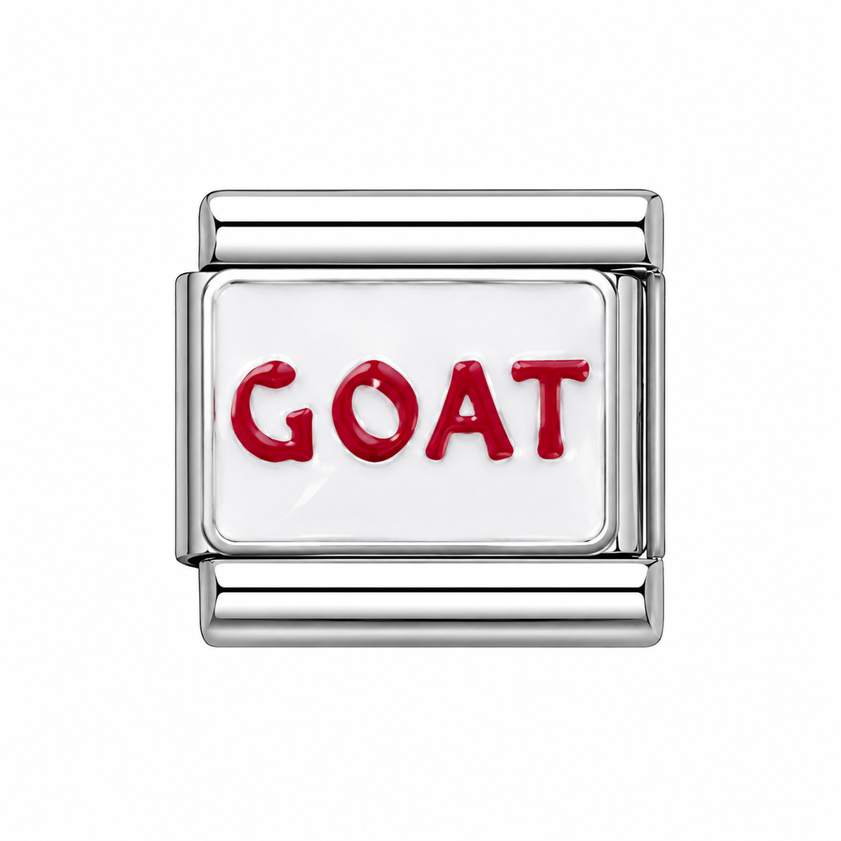 GOAT Italian Charm — Silver