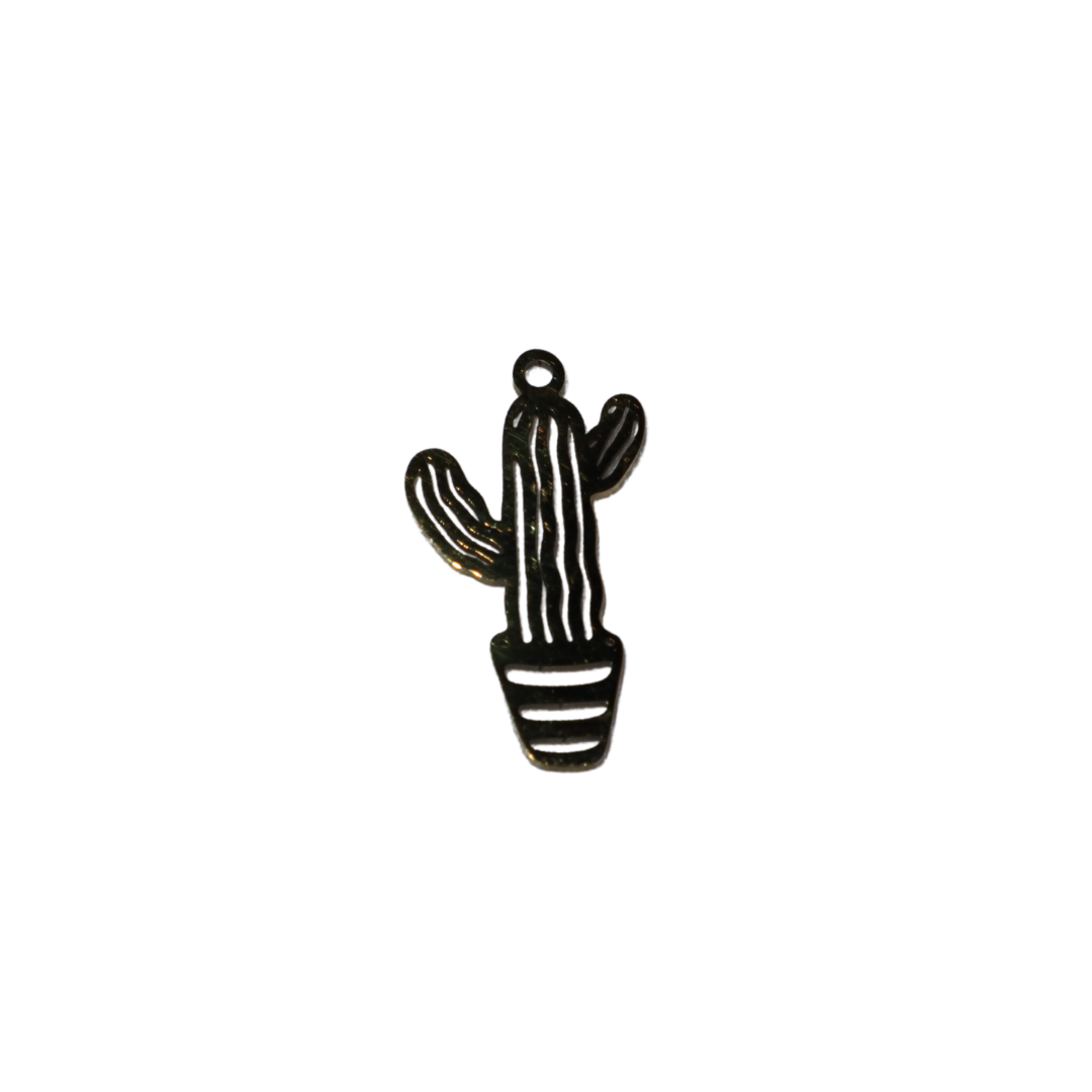 Cactus House Plant Charm