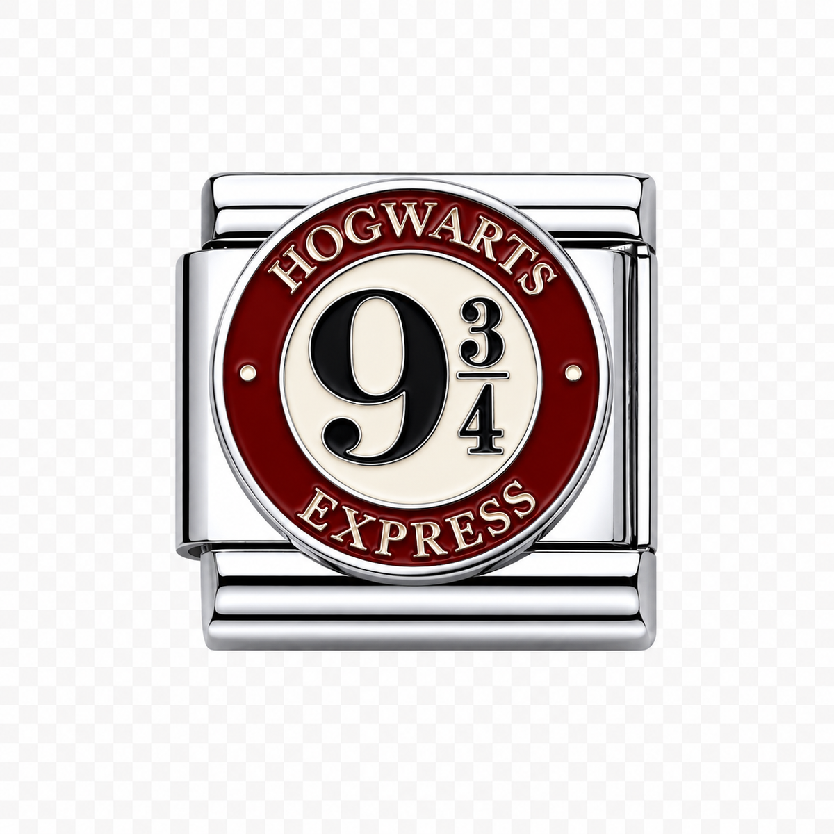 Hogwarts Express Italian Charm — Silver