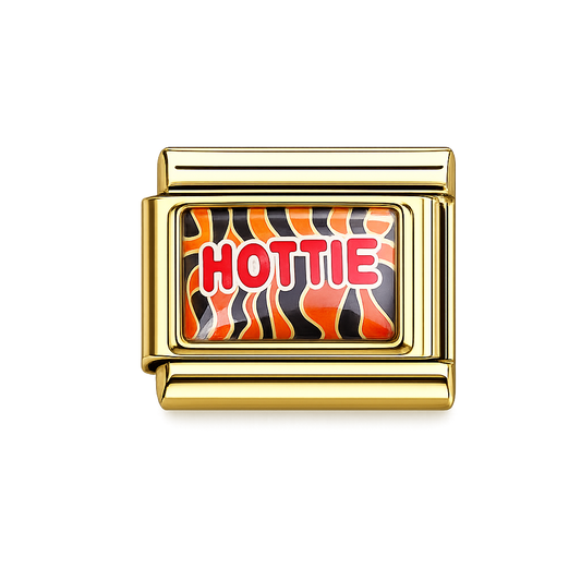 Hottie Italian Charm — Gold