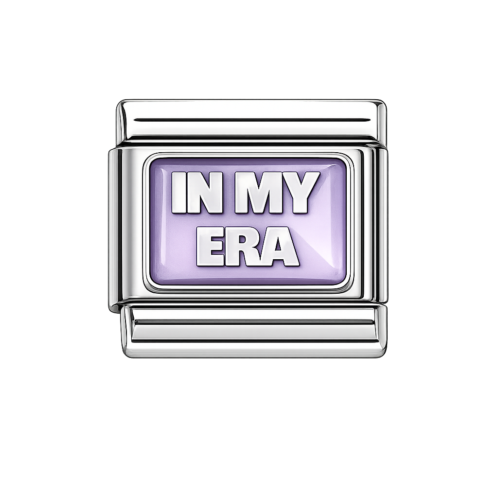 In my era Italian Charm — Silver