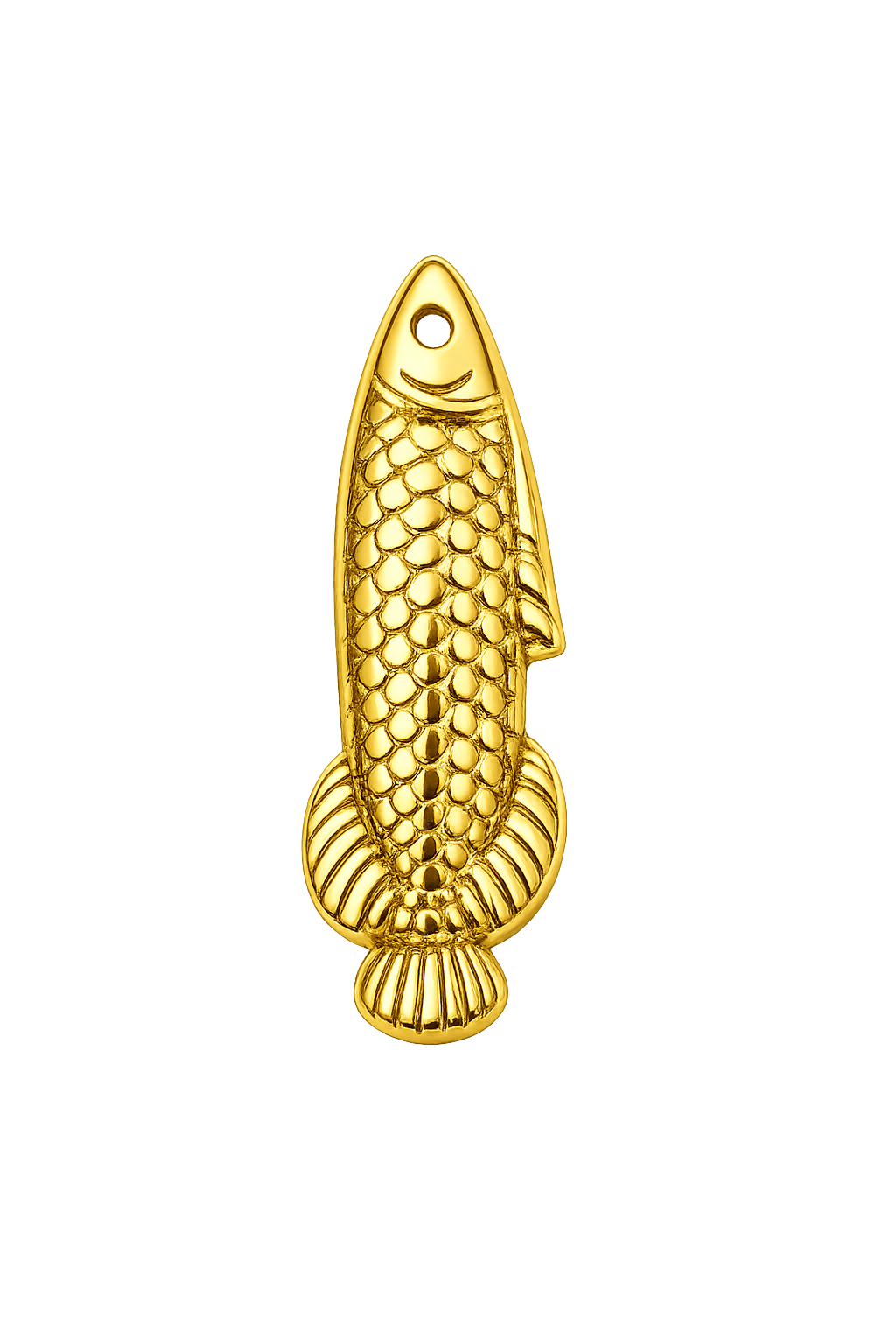Classic Gold Long 3D Fish