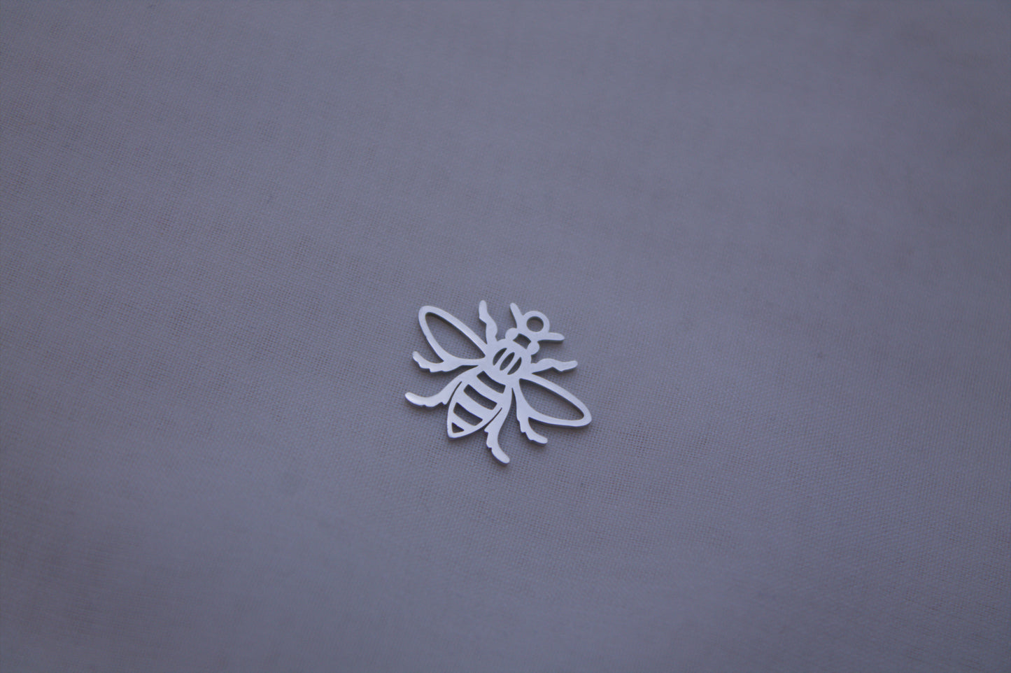 Classic Silver Bee Charm