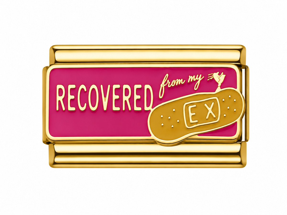 Recovered from my ex Italian Charm — Gold