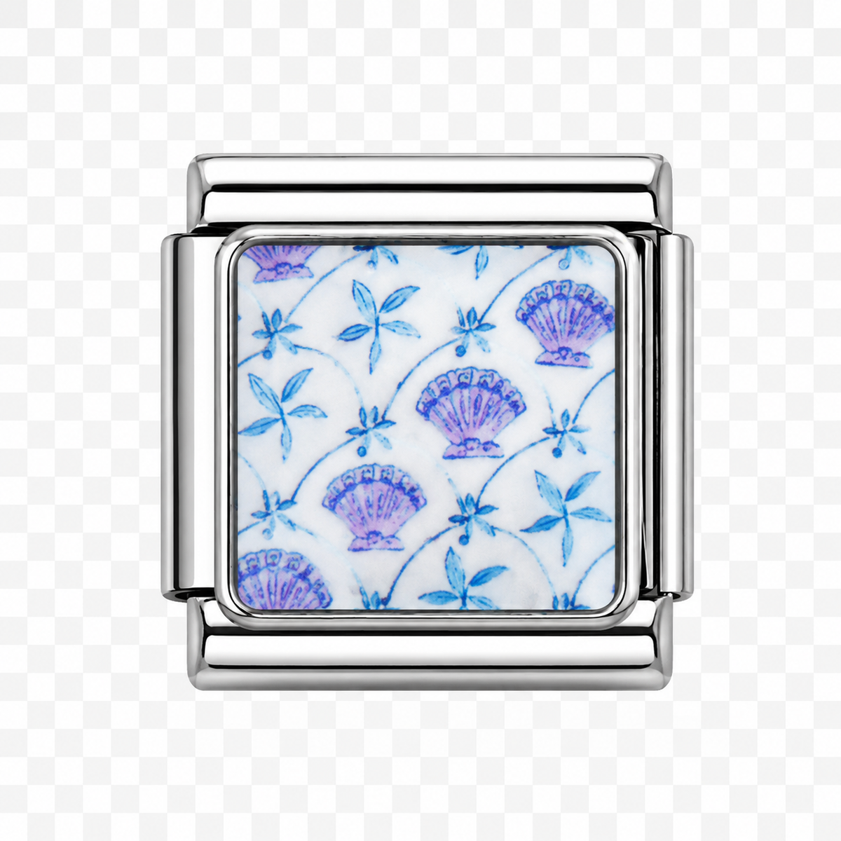 Sea shell wallpaper Italian Charm — Silver