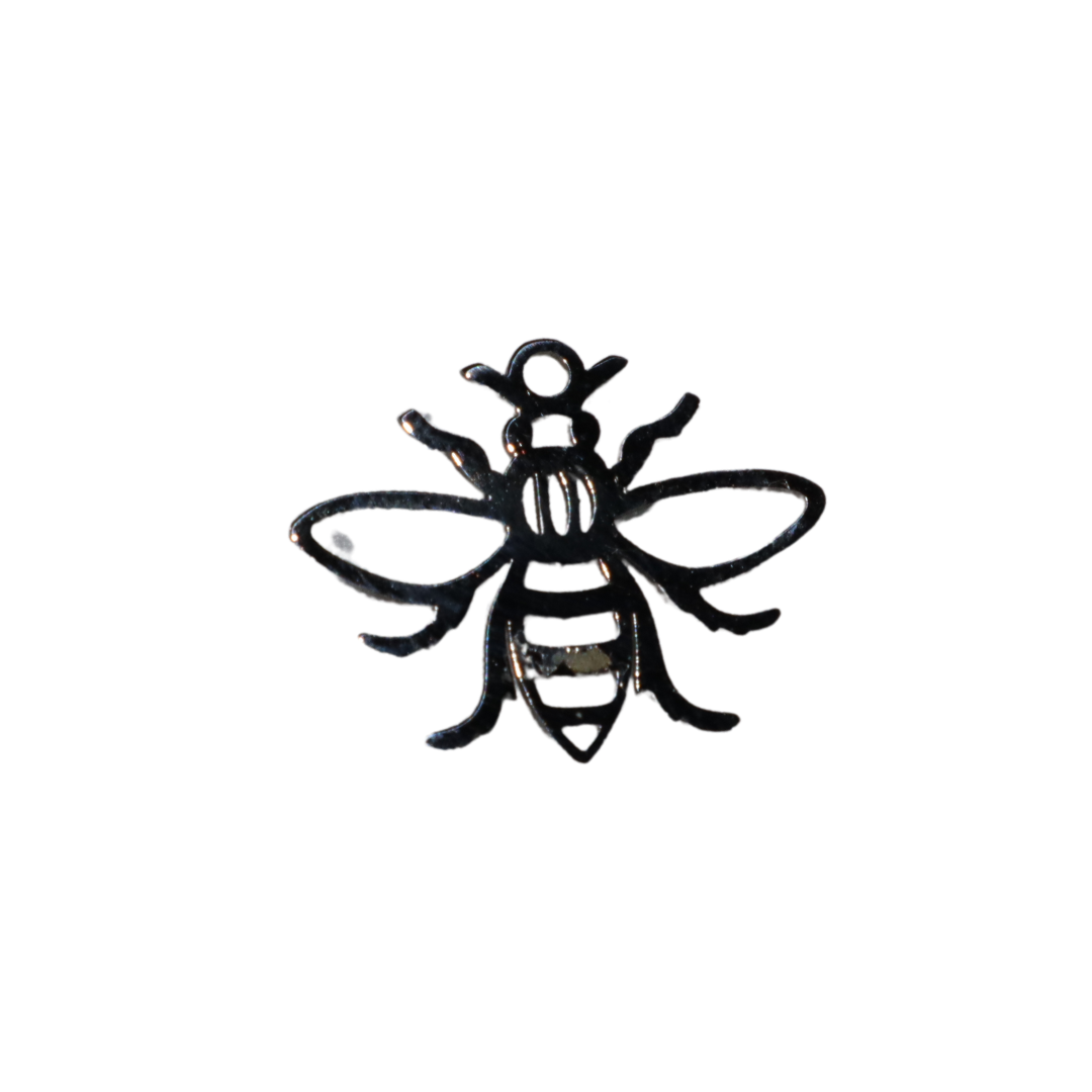 Bee Silhouette Charm
