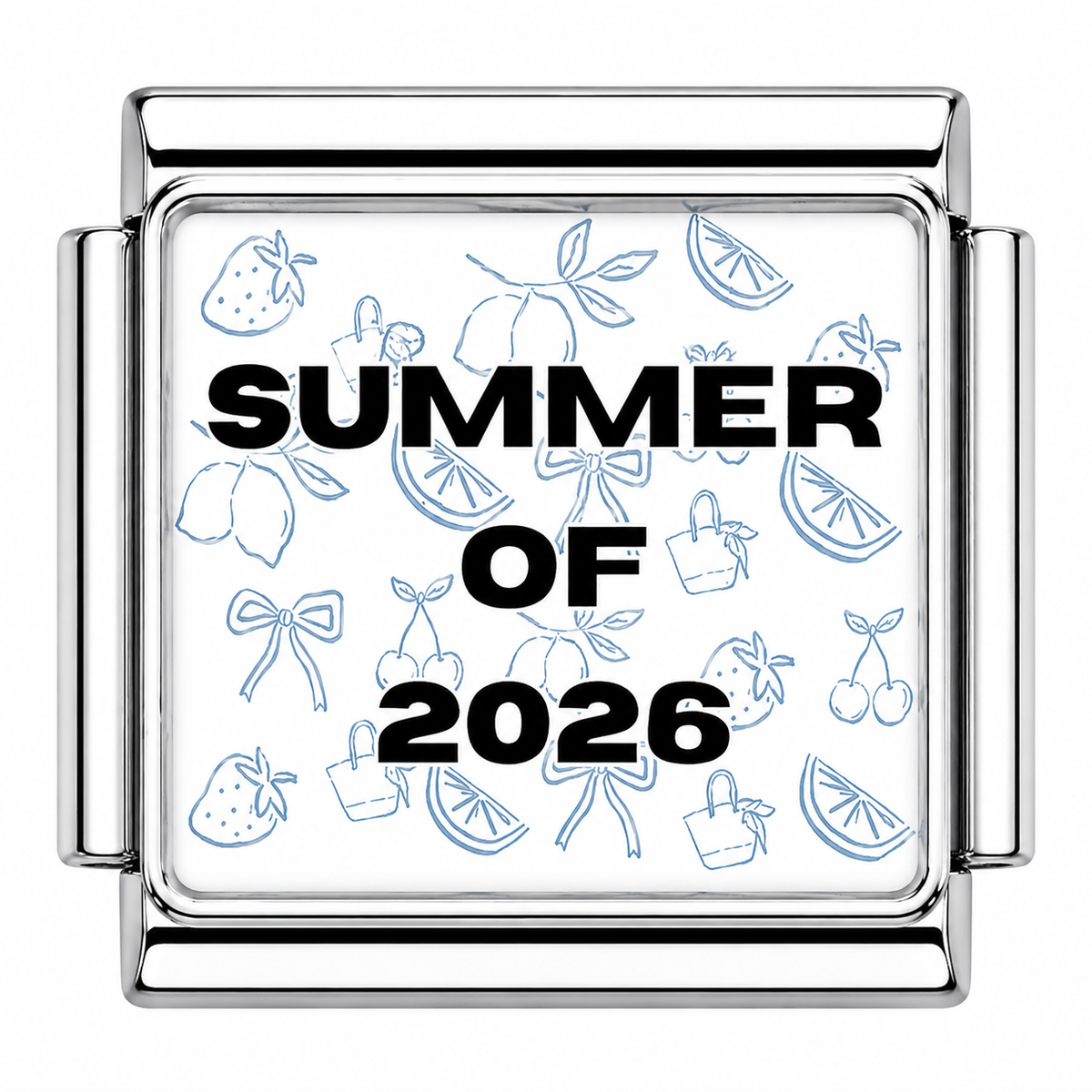 Summer of 2026 Italian Charm — Silver
