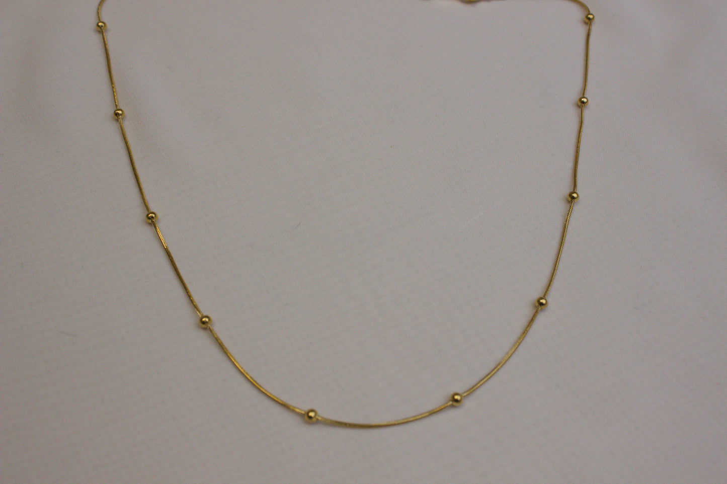 Dainty Gold Satellite Necklace
