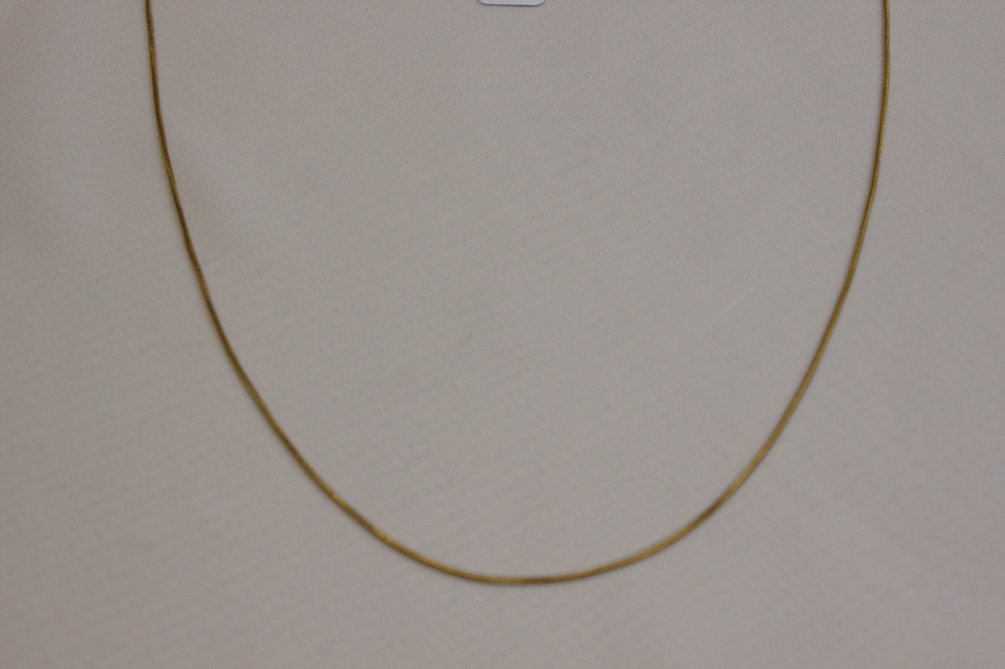 Gold Herringbone Necklace