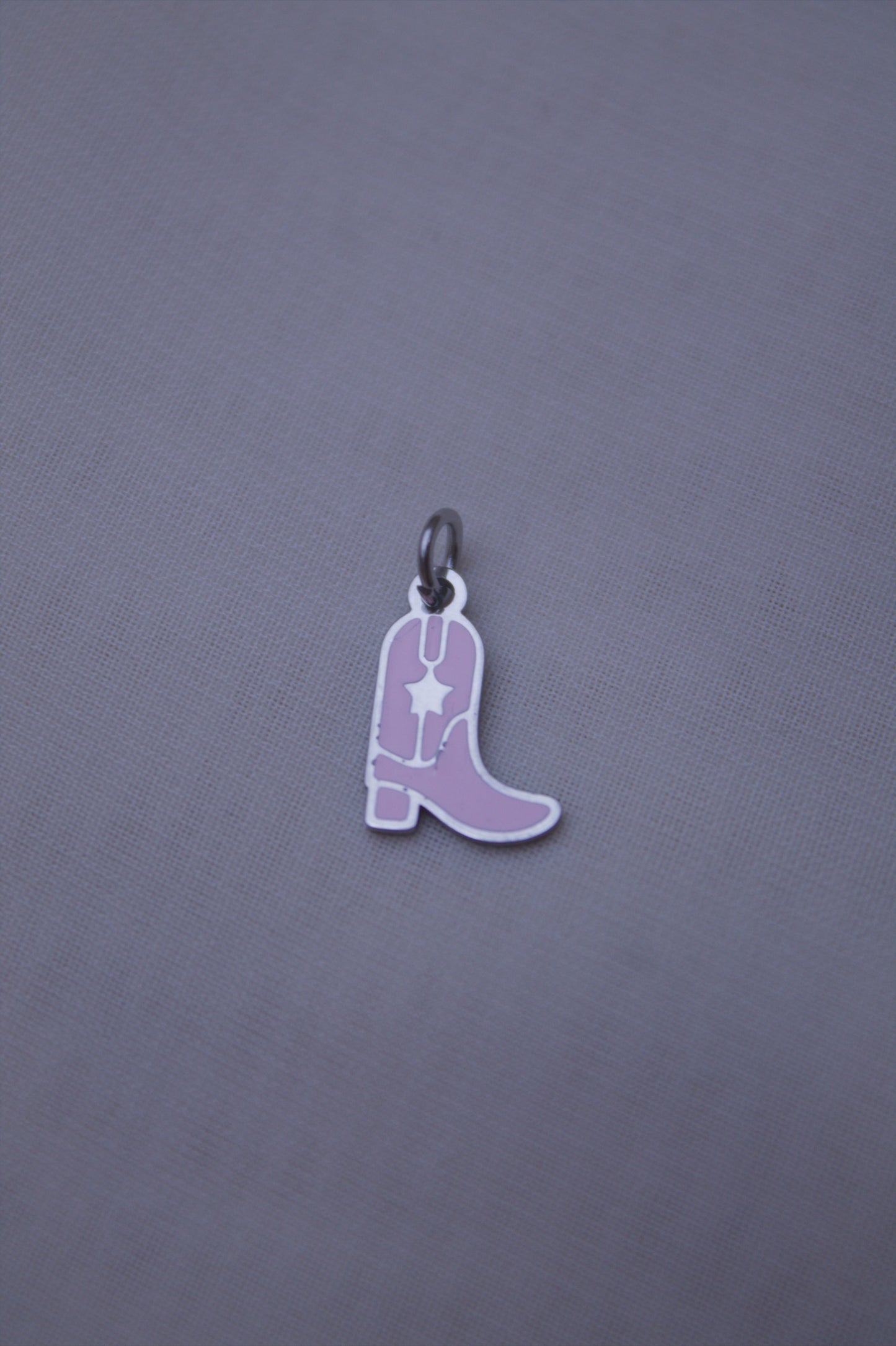 Enamel Pink Ray Gun Charm