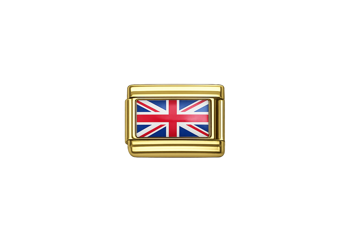 Union Jack Italian Charm