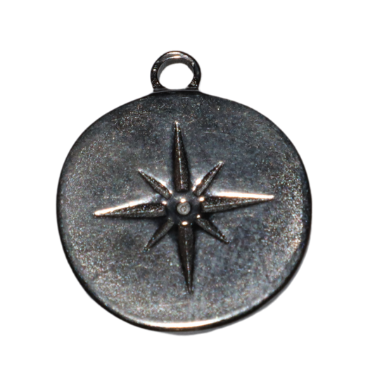 Circle Star Charm