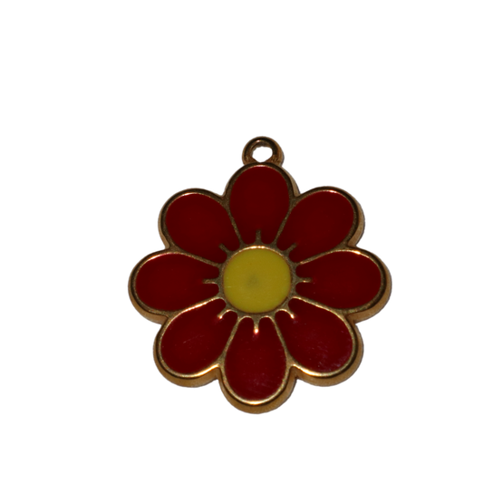 Painted Daisy Charm