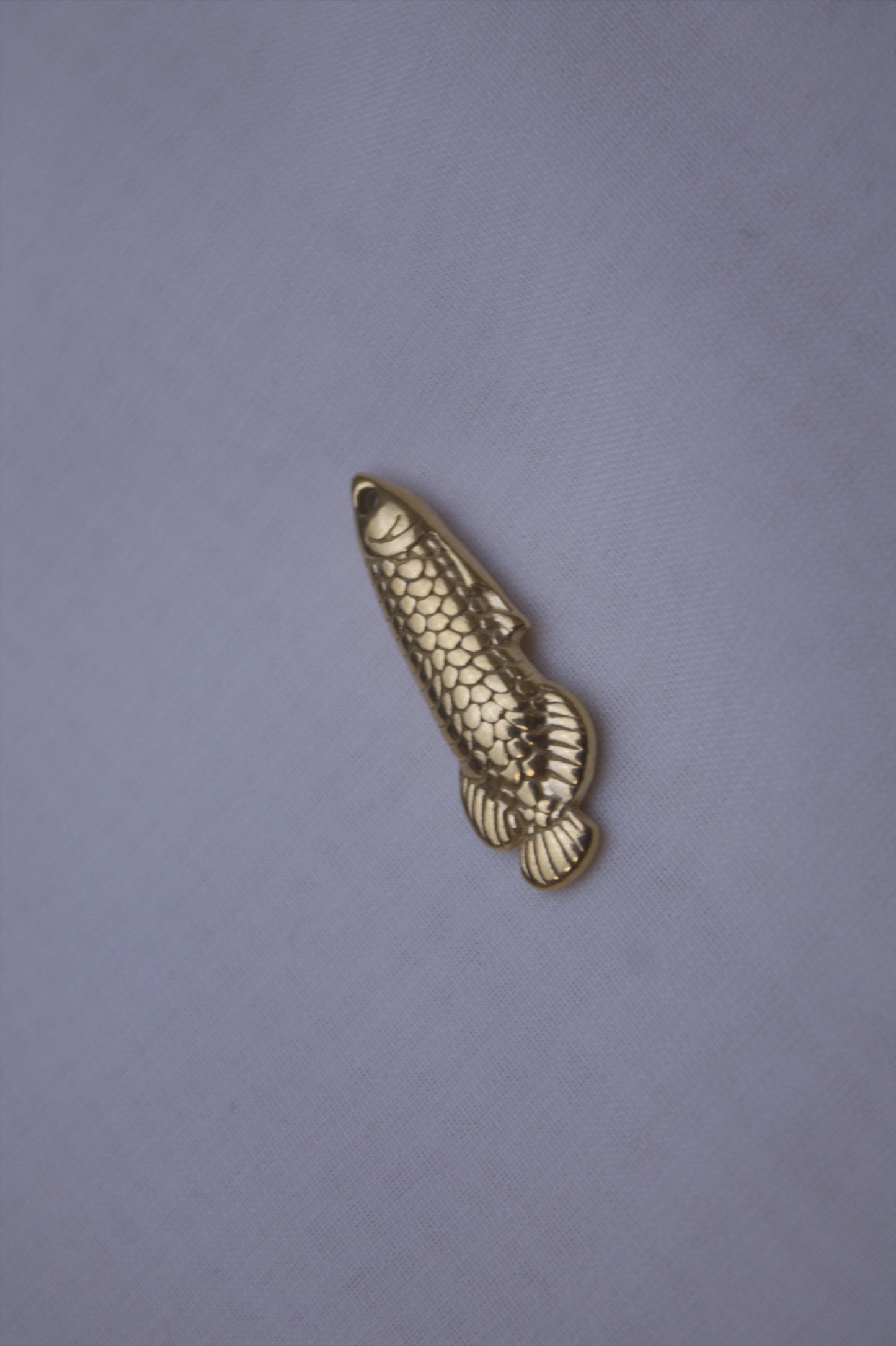 Classic Gold Fish Charm