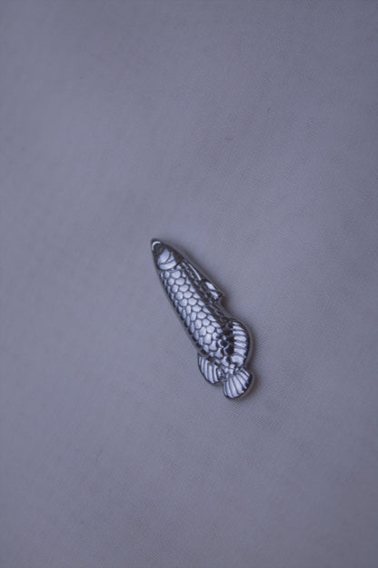 Classic Silver Fish Charm
