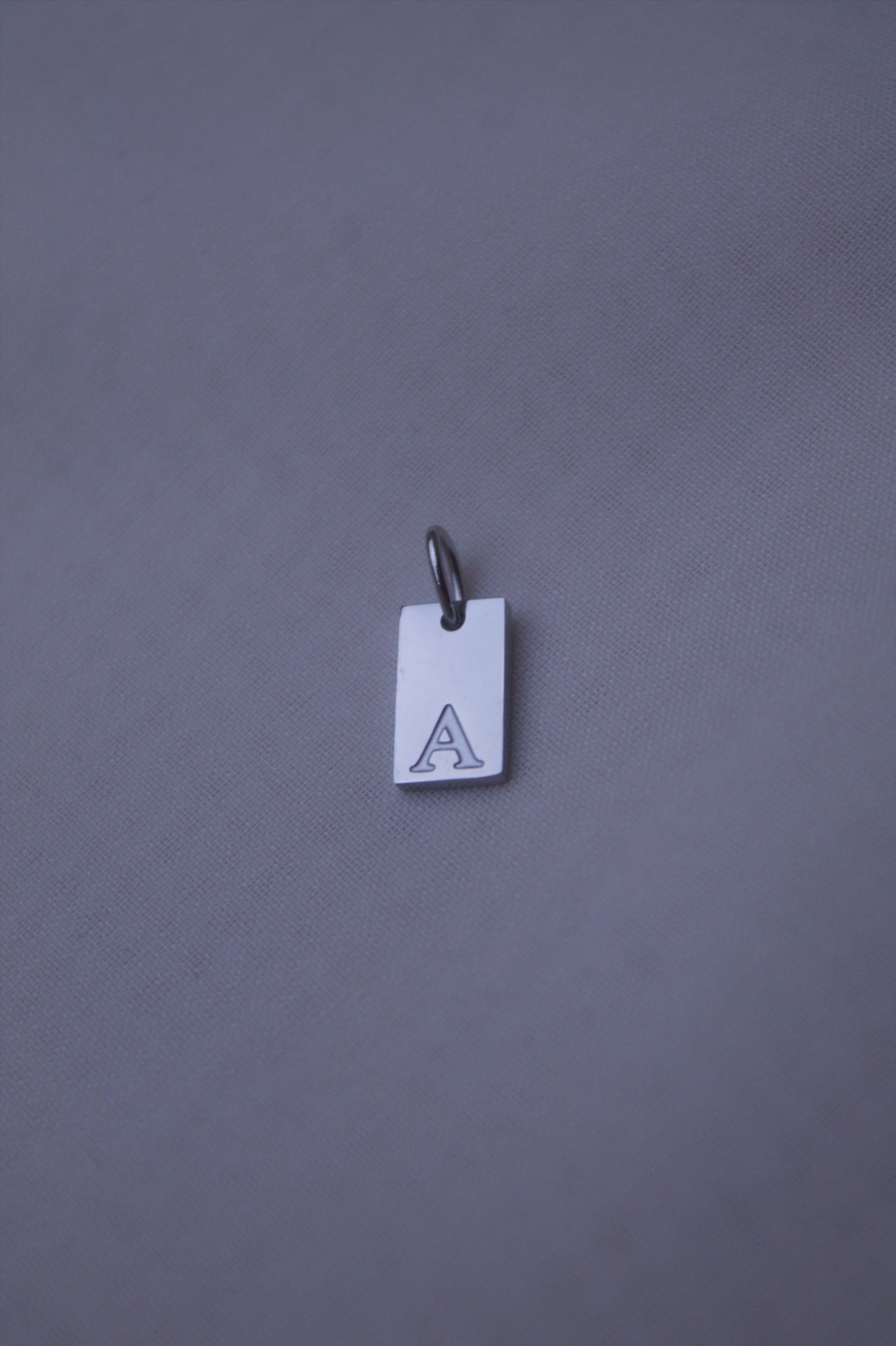Classic Initial "V" Charm