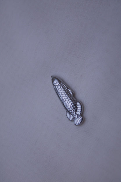 Classic Silver Fish Charm