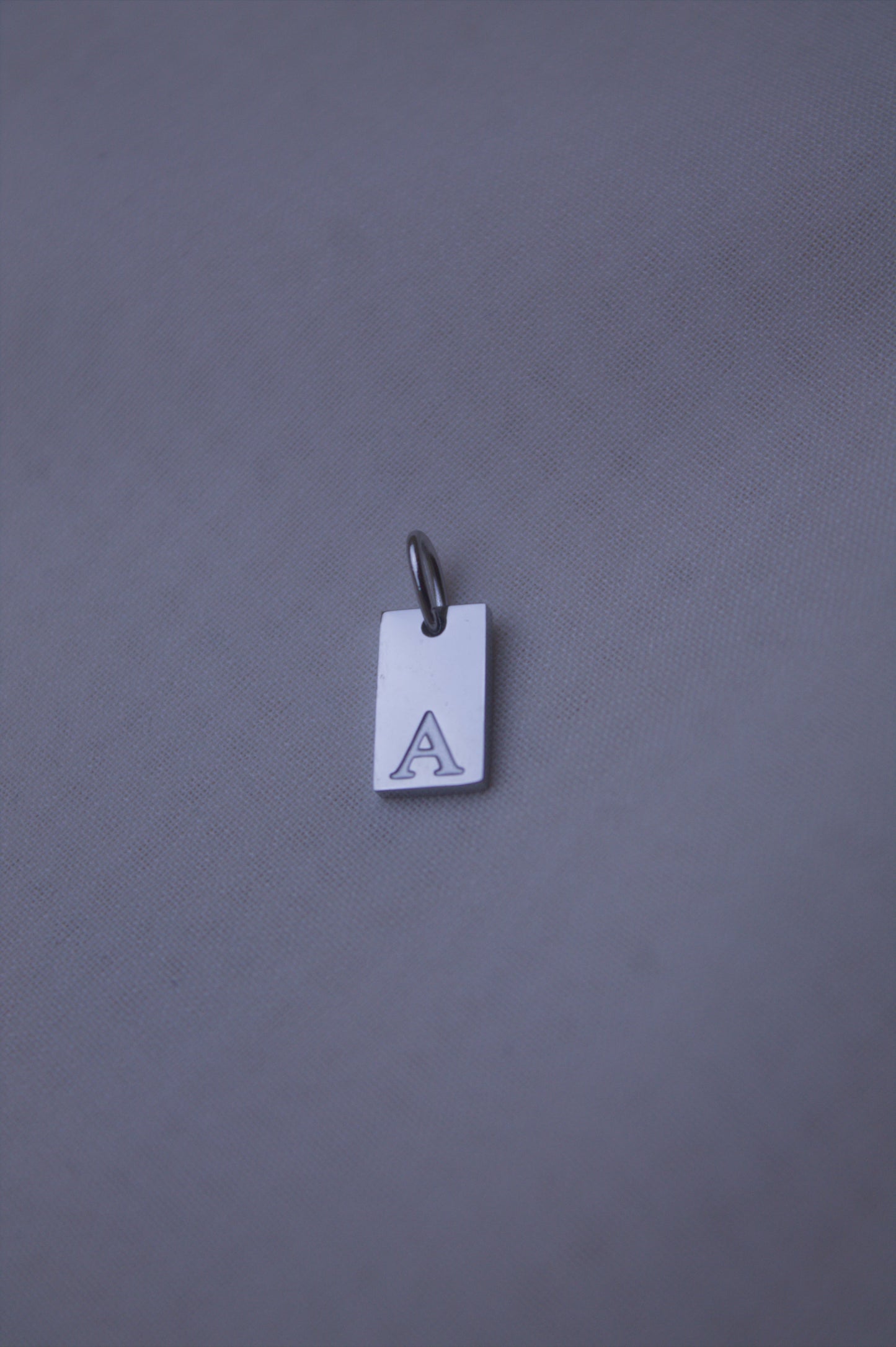 Classic Initial "V" Charm