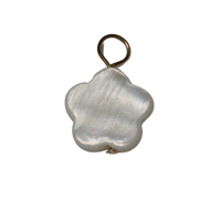 Mother of pearl Flower Charm