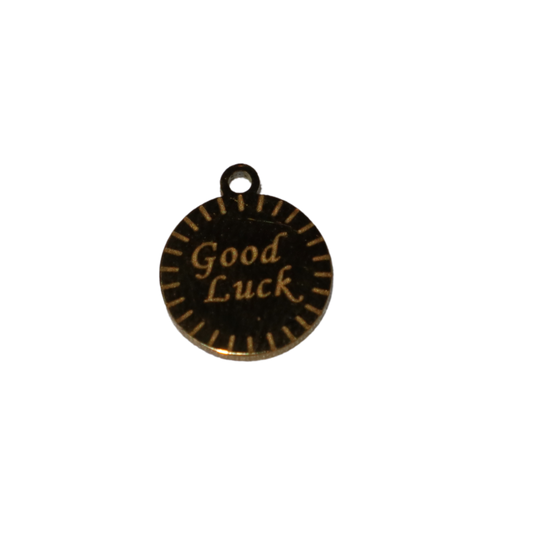 Good Luck Circle Charm