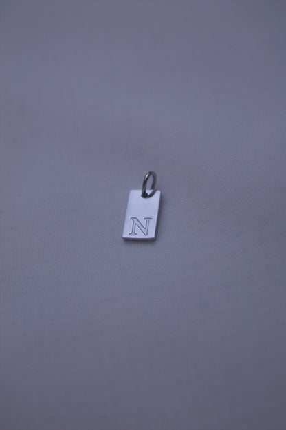 Classic Initial "N" Charm
