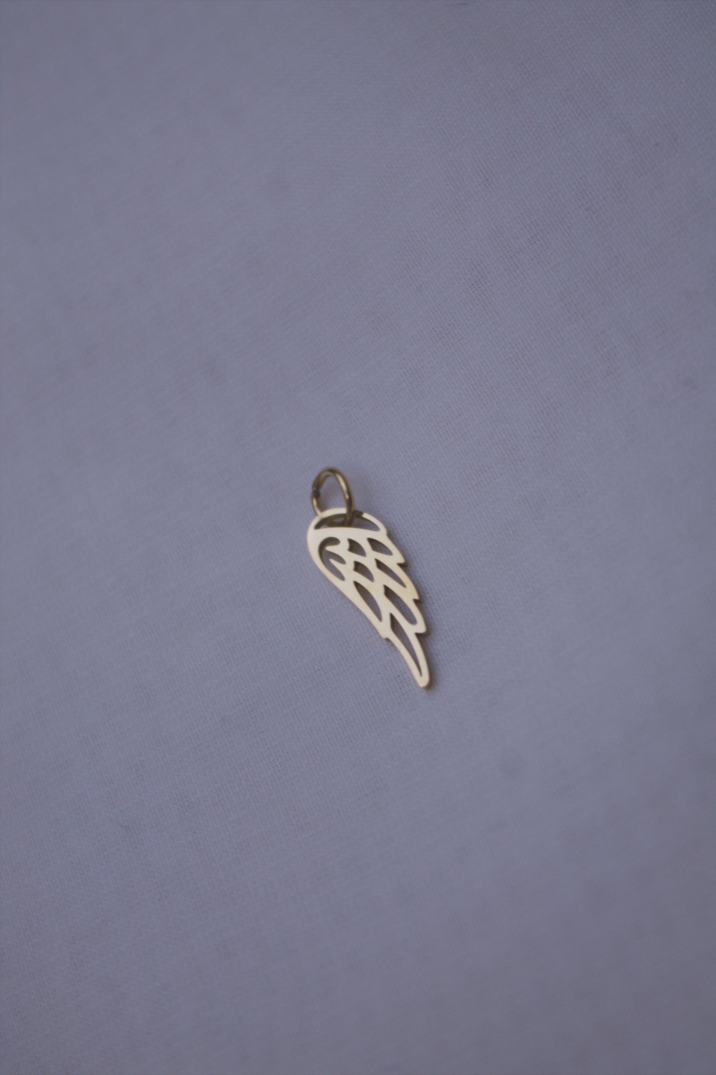 Classic Gold Wing Charm