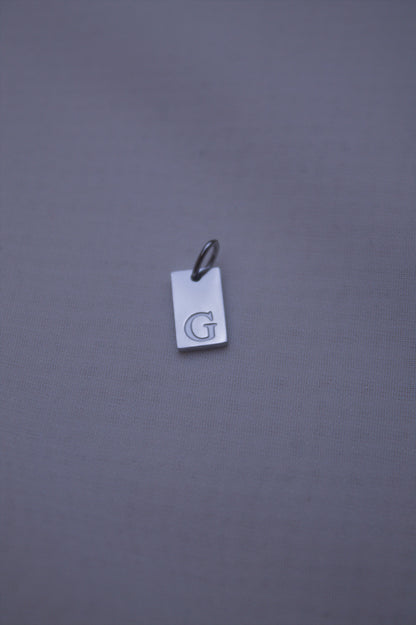 Classic Initial "G" Charm