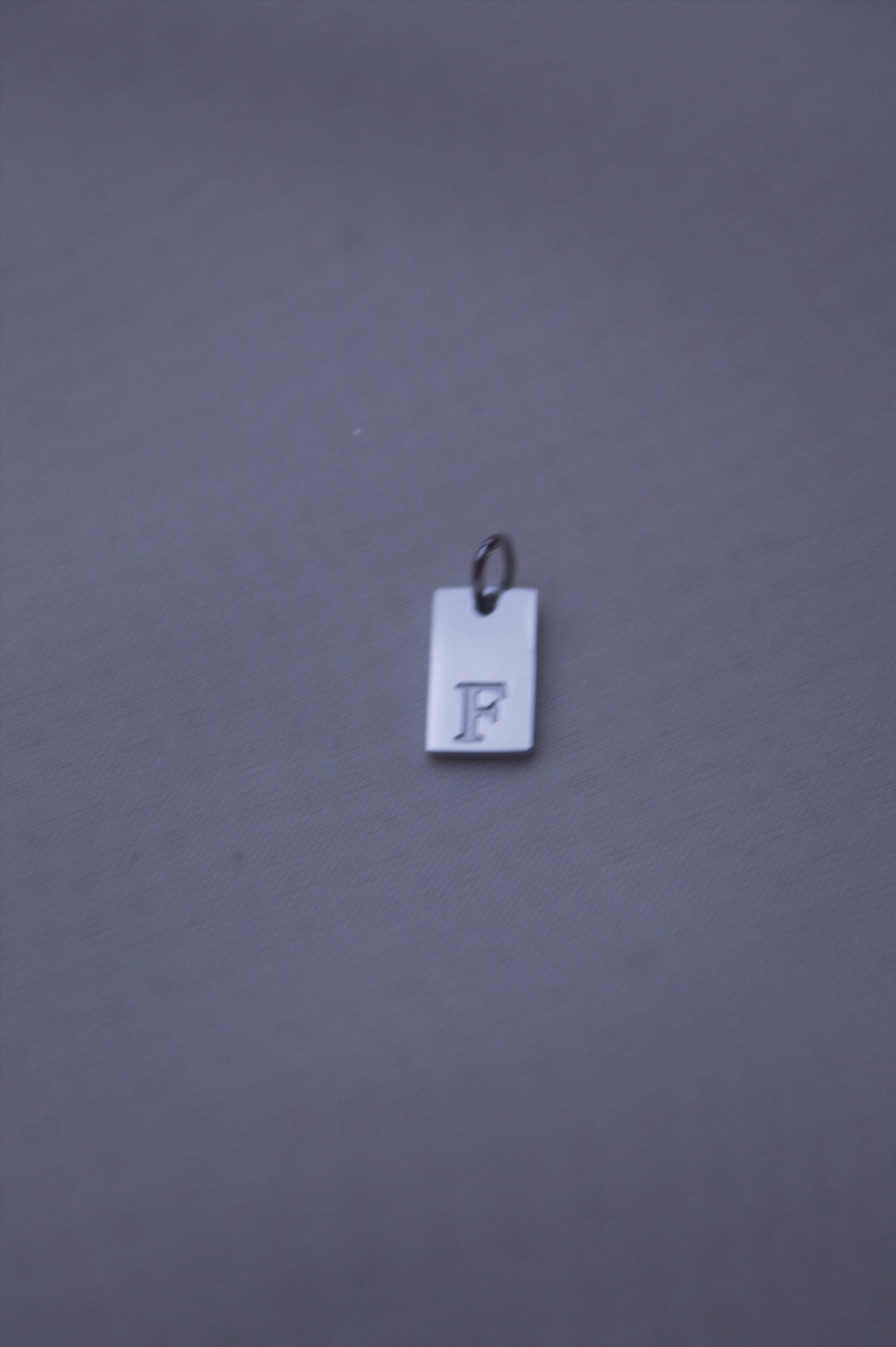 Classic Initial "F" Charm