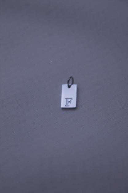 Classic Initial "F" Charm
