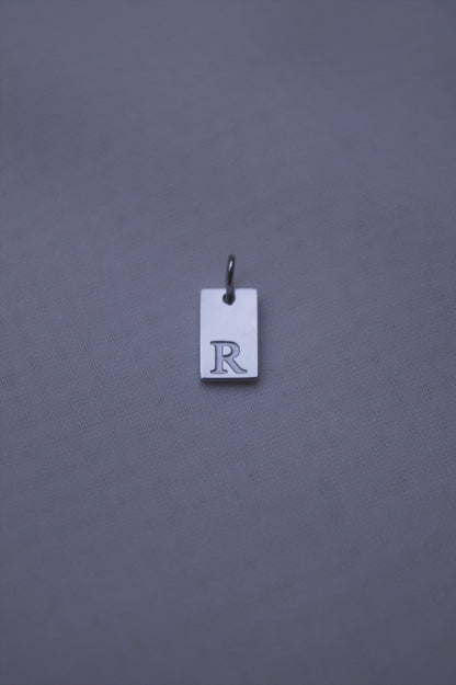 Classic Initial "R" Charm