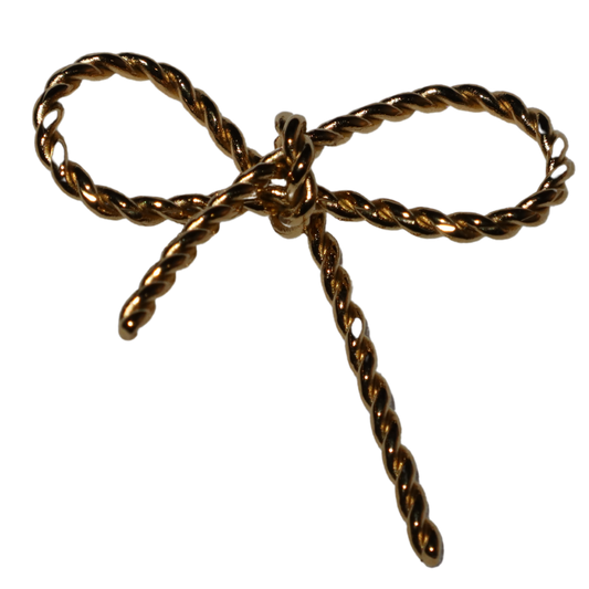 Twisted Bow Charm