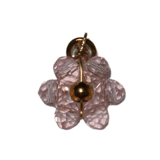 Beaded Flower Charm