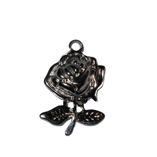 Rose in Bloom Charm