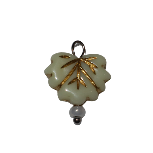 Acrylic Leaf Charm