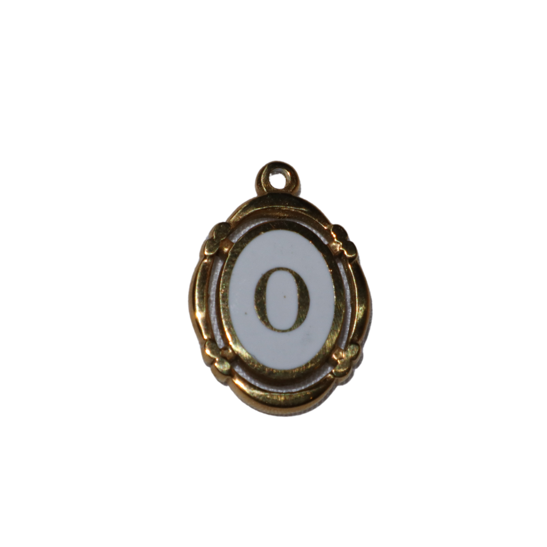 Framed Letter Charms