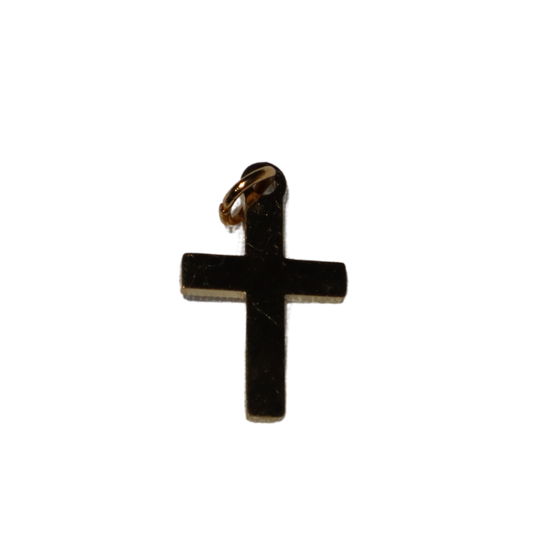 Solid Cross Charm