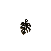 Monstera Leaf Charm