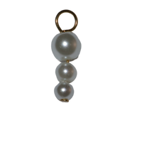 Tiered Pearl Charm