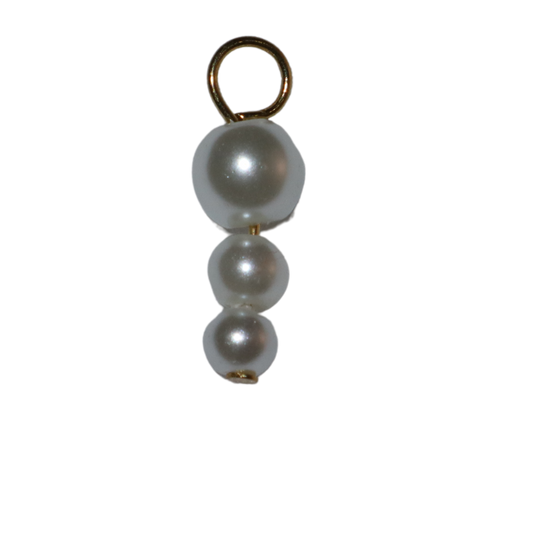 Tiered Pearl Charm