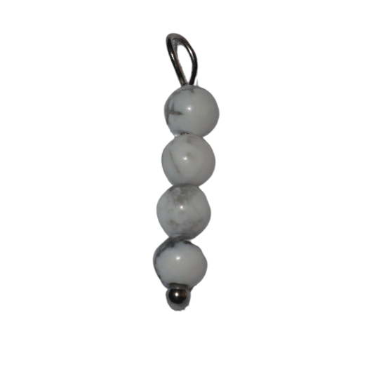 Gemstone Tiered  Charm