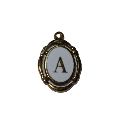 Framed Letter Charms