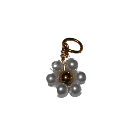 Pearl Flower Charm