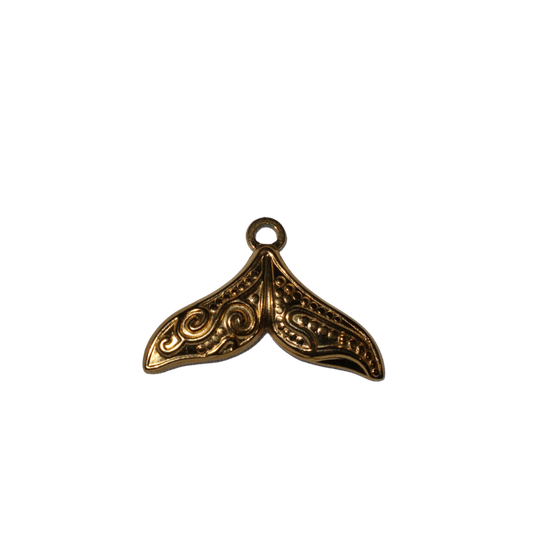 Whale Tail Charm