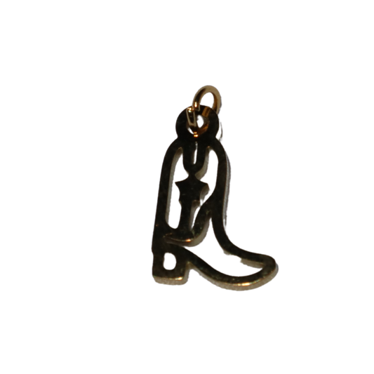 Cowboy Boot Silhouette Charm