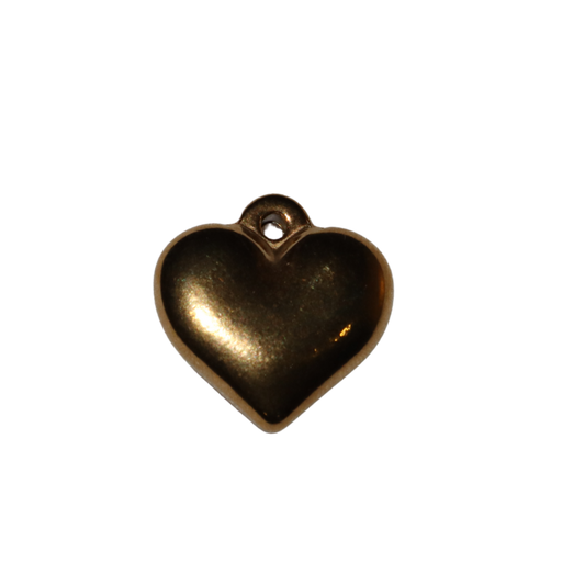 Solid Heart Charm