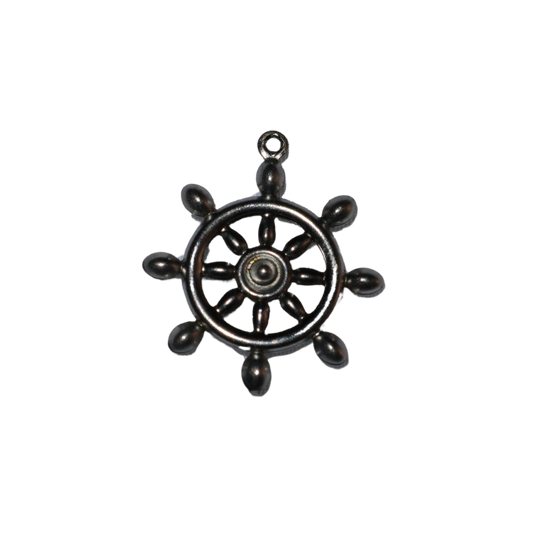 Ship Wheel Charm