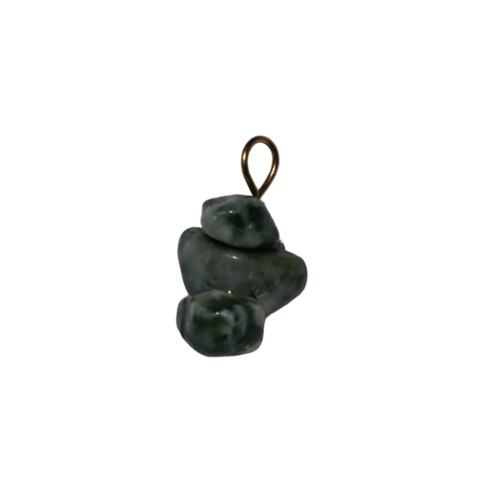 Gemstone Stack Charm