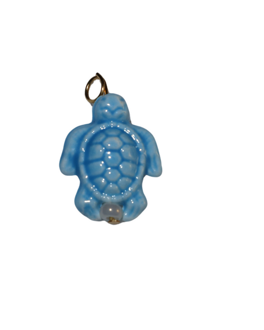 Ceramic Turtle Charm