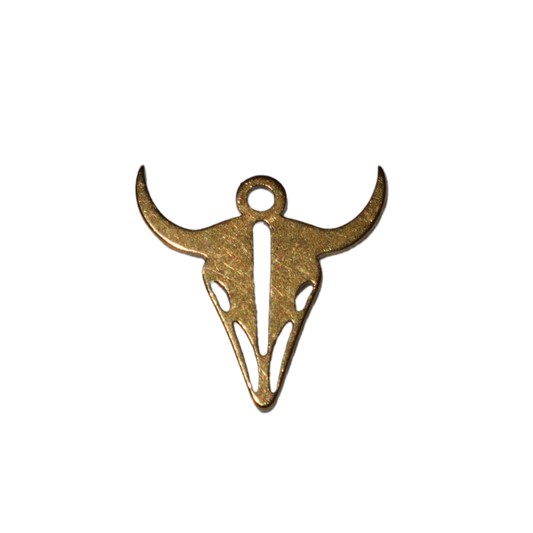 Mini Cow Skull Charm